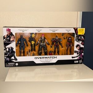Hasbro Overwatch Ultimates 6-inch Collectible Carbon Series 4-pack Figures